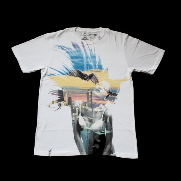 Lrg Other - LRG Flow Tee White